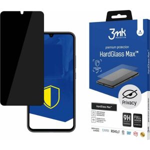 3mk HardGlass Max Privacy folie de protecție ecran pentru Samsung Galaxy A34 5G cu filtru de confidențialitate și ambalaj - 3MK Folii protecție