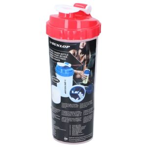 Dunlop - Sticlă Sport Shaker cu închidere convenabilă 550 ml (roșu) 133236054 - Transportatori de alimente și băuturi