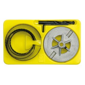 VOREL 60-95mm Zestaw otwornic do drewna, metalu i plastiku - Piła tarczowa i otwornica