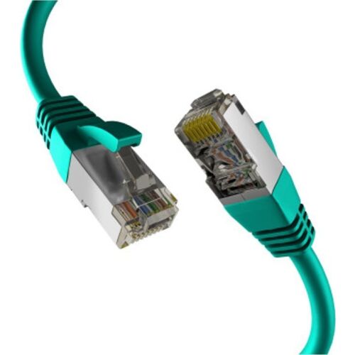 KABEL KROSOWY RJ45 EFB CAT8.1 ZIELONY 1m S/FTP PIMF 133237444