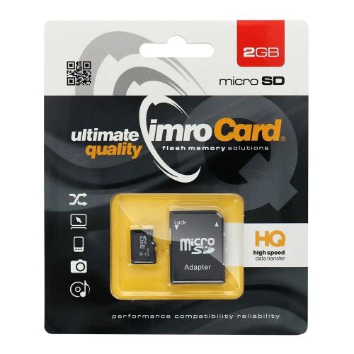 Karta Imro MicroSDHC 2 GB Class 4  (KOM000462)