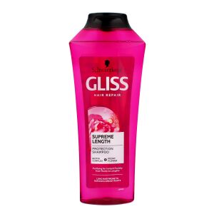 Schwarzkopf Gliss Kur Supreme Length Szampon do włosów oczyszczający 400ml 133238475 - Schwarzkopf