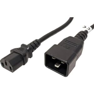 PremiumCord Stromkabel PREMIUMCORD Kabel 230V 10A 2m, Anschlüsse IEC 320 C13 - IEC 320 C20 133239489 - Netzkabel