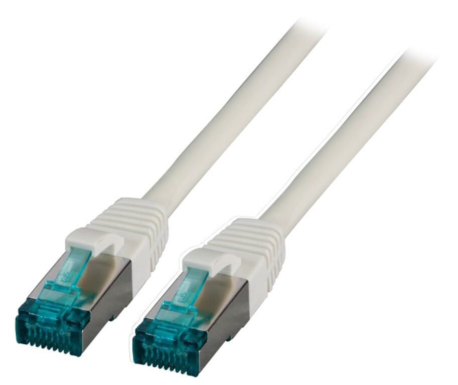 EFB EFB RJ45 Patchkabel S/FTP, Cat.6A, LSZH, 7,5m, grau