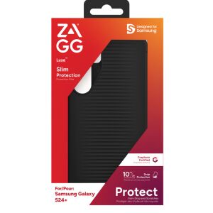 ZAGG Cases Luxe - Védőburkolat Samsung S24+ készülékhez (fekete) 139496897 - ZAGG