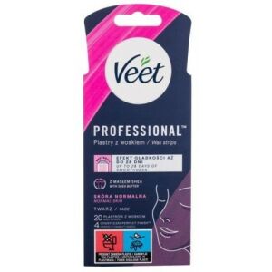 Veet Pflaster mit Wachs zur Gesichtsenthaarung 20 Stück 133242464 - Haarentfernung & Rasur