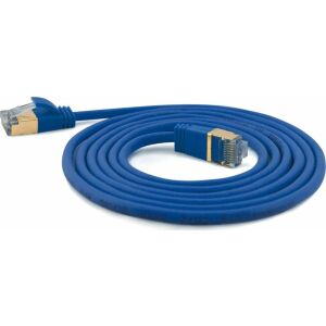Wantec Wantec wW Patch CableCat.7 RohCable extra thin (plug CAT6A) SSTP blue 1,0m (7131) 133243058 - Artykuły techniczne i elektronika