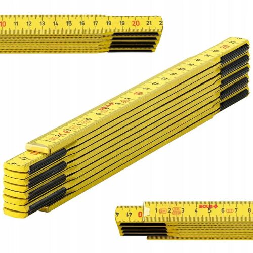 SOLA összecsukható mérés fa 2m HG 2/10 133245245