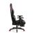 Oldalnézet Diablo X-Ray Normal Size Piros Gamer Szék Lábtartóval