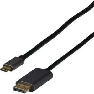 Kabel EFB USB-C do DisplayPort, 2m, Czarny - Kabel USB