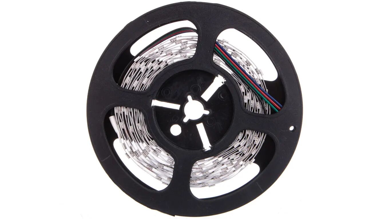 Bandă LED Kanlux SMD3528 5m 30buc/m 7.2W/m 12V RGB multicolor (24530)