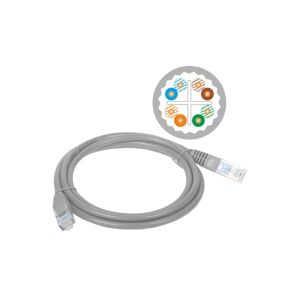 Alantec Patch Cord U/UTP Cat.6A LSOH 1,0 m szürke 133251223 - Alantec