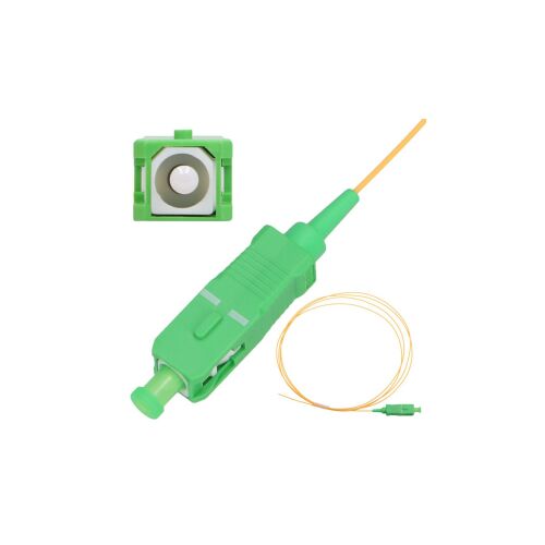 EXTRALINK Spirálhuzal SC/APC SM 900um G.652D 1m PVC 138957327