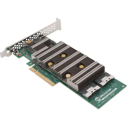 Adaptec SmartRAID 3254-16i/e 4 GB SAS/NVME 16 portos PCIe x8 24 Gbps alacsony profil