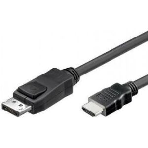 Techly DisplayPort 1.2 auf HDMI Kabel schwarz 2m 133260303 - DisplayPort-Konverter