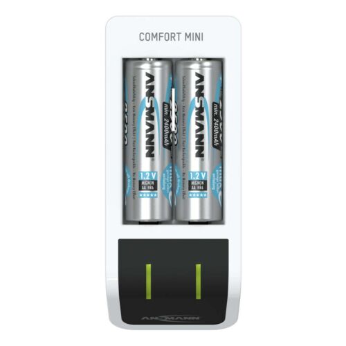 Ansmann Comfort Mini akkumulátortöltő 2 AA Mignon 2100mAh akkumulátorral 136186770