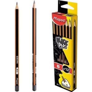 Blackpeps B Bleistift (12 Stück) MAPED 133269429 - Stifte & Bleistifte