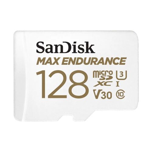 SanDisk Max Endurance 128GB microSDXC Speicherkarte für Dashcam und Überwachungskamera