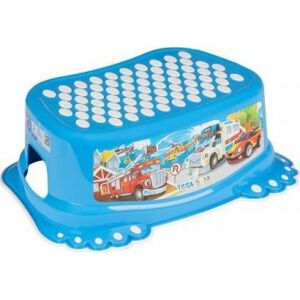 TEGA CS-006-120 Rutschfeste Fußstütze AUTOS blau 133270629 - Kinderhocker