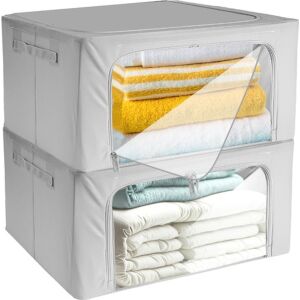 Capac pentru lenjerie de pat - 40x30x20cm 2buc. Ruhy 22930 133272334 - Cutii de depozitare și coșuri