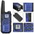 Baofeng BF-T25E Sötétkék Walkie Talkie funkciók kollázs