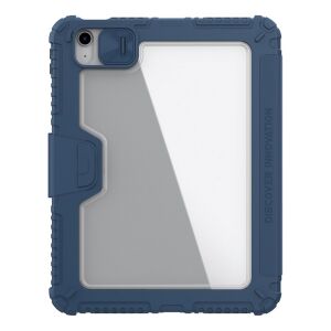 NILLKIN Bumper Pro sötétkék ütésálló tablettok állvánnyal Apple iPad 11 (2025) és iPad 10.9 (2022) készülékekhez - Nillkin