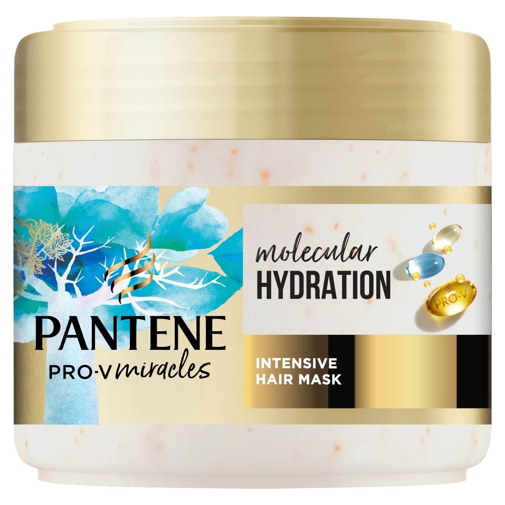 E-shop Pantene Hydra Glow maska na vlasy s biotínom 300 ml
