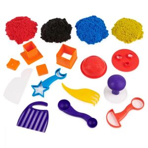 Zestaw do piasku, piasek kinetyczny, Sandisfactory, 900g