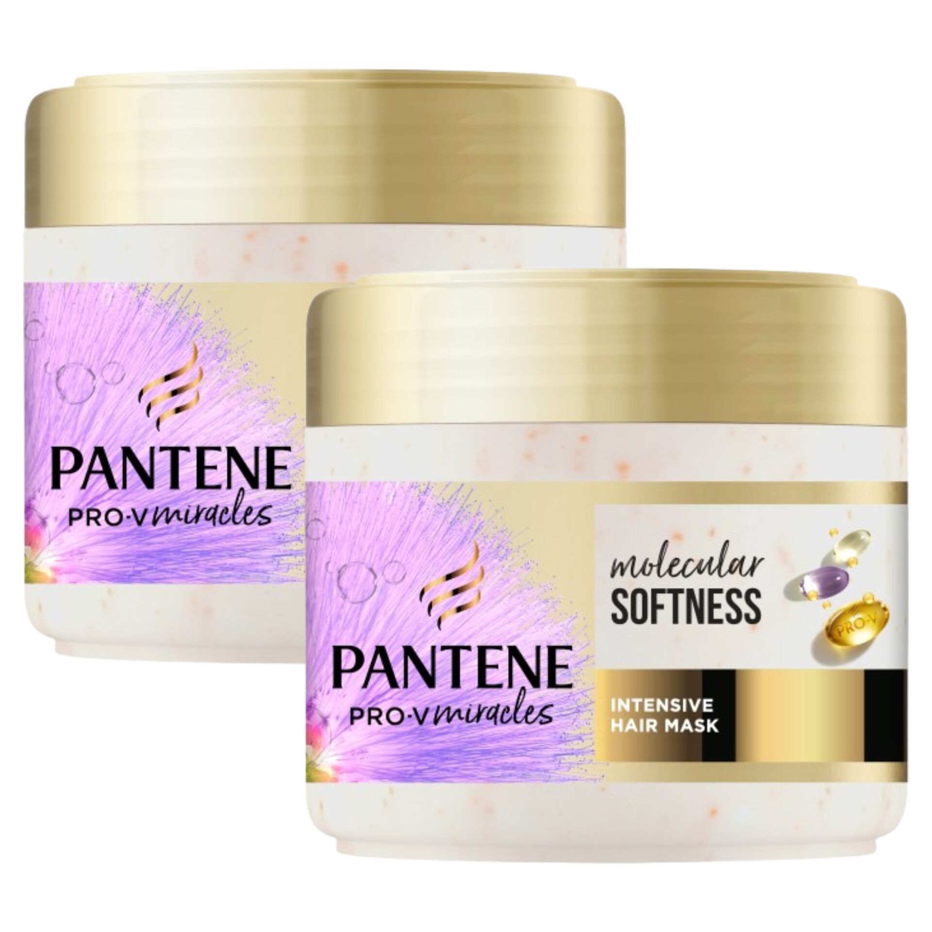Pantene Silky & Glowing regeneráló Hajpakolás 2x300ml