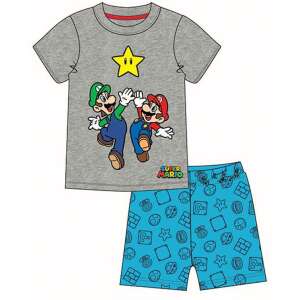 Super Mario gyerek rövid pizsama 5 év/110 cm 42183664 "superman"  Gyerekruhák & Babaruha