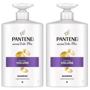 Pantene Pro-V Extra Volume Shampoo für feines Haar, 2 x 1000ml - Pantene