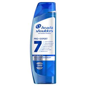Head & Shoulders Pro-Expert 7 šampon protiv peruti, boca od 250 ml, pogled sprijeda - Šampon