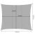 Dimensions of GardLov 4x3m rectangular shade sail