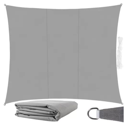 GardLov szögletes Napvitorla 4x3m 120g/m2 - Szürke