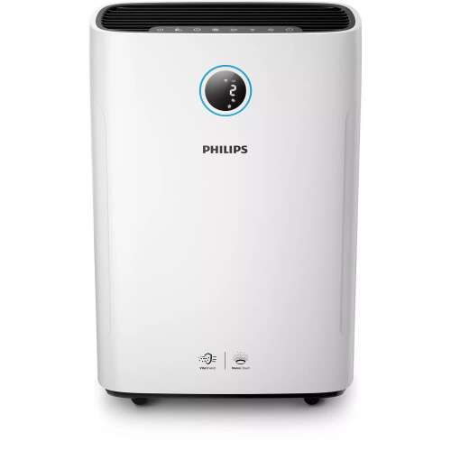 Philips Serie 2000i AC2729/10 Luftreiniger und Luftbefeuchter, schwarz und weiß