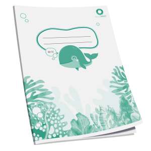 Zošit a4, 32 listov, obyčajný 80-32 whale bluering®