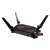 Asus ROG Rapture GT-AX6000 Wi-Fi 6 Gaming Router, черен, заден изглед, показващ портовете
