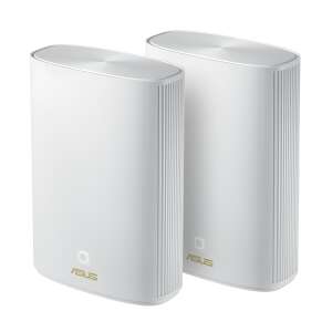 ASUS ZenWiFi AX Hybrid 1800 Mbps Dual-Band Mesh WiFi-System (2er Pack) weiß - ASUS Wi-Fi-Router, Adapter