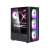 Кутия за компютър Zalman N4 Black ATX Midi Tower с RGB вентилатори и страничен панел от закалено стъкло