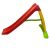 Kül- és beltéri dobozos nagy Csúszda 170cm #piros, red and yellow plastic slide
