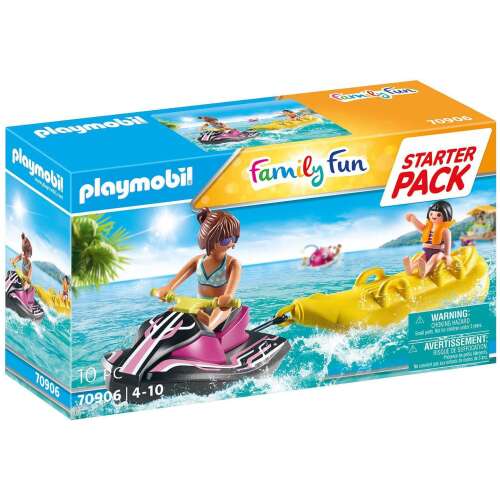 Playmobil Starter Pack Jetski und Bananenboot mit 2 Figuren 70906