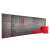 SmileHOME stena na náradie s 128 držiakmi a 24 boxmi, 224 x 82,5 cm, čierna-červená