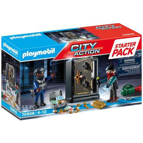 Playmobil Starter Pack Pe urmele spărgătorului de seifuri 70908 42259284