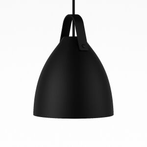 Висяща лампа, Sani, OSLO, E27, екологичен PLA материал, 236x210 мм, черна 136186378 - Лампи и осветление