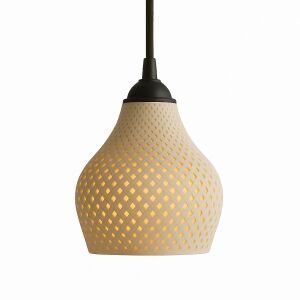 Висяща лампа, Sani, Milano, E27, екологичен PLA материал, 145 x 145 x В 145 мм, бежова 136185370 - Лампи и осветление