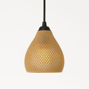 Висяща лампа, Sani, Paris, E27, екологичен PLA материал, 145 x 145 x 144 мм, бежова 136188576 - Лампи и осветление