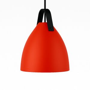 Висяща лампа, Sani, OSLO, E27, екологичен PLA материал, 236x210 мм, червена 136186354 - Лампи и осветление