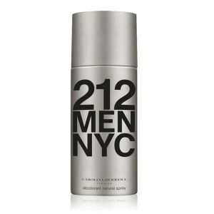 Carolina Herrera, 212 Men NYC Dezodorant Spray, 150 ml - Férfi Illatosítás Eleganciával 133580251