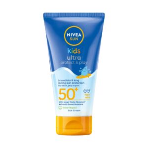 Nivea Kids Ultra Protect &amp; Play Napozó Krém FF50+ (6db/karton) 133604669 - Nivea