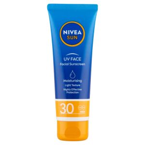 Nivea Sun hidratáló napozó arckrém FF30 50 ml (6db/karton) 133604673 - Nivea